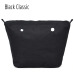 tanqu Waterproof Inner Lining Obag Insert Zipper Pocket Classic Mini Canvas Inner pocket for O Bag