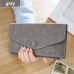 2017 matte leather women's wallet zipper bag vintage female wallet purse fashion card holder phone pocket long women wallet