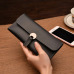 2018 Fashion Long Women Wallets High Quality PU Leather Women's Purse and Wallet Design Lady Party Clutch Female Card Holder