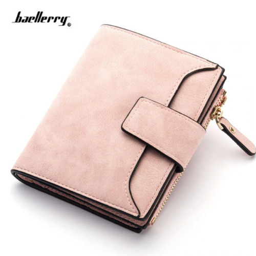 2019 Leather Women Wallet Hasp Small and Slim Coin Pocket Purse Women Wallets Cards Holders Luxury Brand Wallets Designer Purse