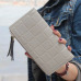 2019 New Fashion Long Pu Women Wallet Clutch Women's Purse Best Phone Wallet Female Case Phone Pocket Carteira Femme