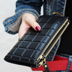 2019 New Fashion Long Pu Women Wallet Clutch Women's Purse Best Phone Wallet Female Case Phone Pocket Carteira Femme