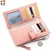 2019 wallet Women Luxury Brand Long  Fashion Fastener Hasp PU Leather Wallet Female Purse Clutch Money woman Wallet Coin Purse