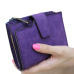 Fashion Small Female Purse short purse Lady Letter Snap Fastener Zipper Short Clutch Wallet Solid Vintage Matte Women Wallet