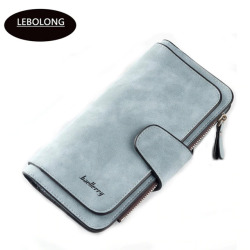 Hot sales Brand Wallet Women Scrub Leather Lady Purses High Quality Ladies Clutch Wallet Long Female Wallet Carteira Feminina