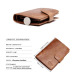 Jeep Brand Genuine Cow Leather Men Women Wallet Fashion Coin Pocket Trifold Design Men Purse High Quality Ladies Card ID Holder