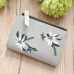 Naivety Embroidery Short Wallet PU Leather Wallets Female Floral Hasp Coin Purse Zipper Bag Card Holders 30S71205 drop shipping