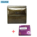 VICKAWEB Mini Wallet Women Genuine Leather Wallets Fashion Alligator Hasp Short Wallet Female Small Woman Wallets And Purses 209