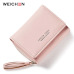 WEICHEN Tassel Pendant Women Wallets With Zipper Coin Pocket Card Holder Brand Ladies Purses Female Wallet Small Carteira Brand