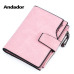 Wallet Women PU 2019 Credit Card Holder Zipper Wallet Short Coin Purse For Cards Purse Portefeuille Zip Card Short Clutch Money