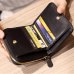 Wallet Women PU Leather Female Plaid Purses Nubuck Card Holder Wallet Fashion Woman Wallet Short Zipper Cute Pocket Coin Purse