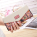 Wilicosh Fashion Printing Women Wallets Leather Women Purse High Quality Wallet Female Clutch Large Capacity WBS125