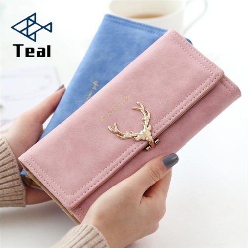 women's  Wallet Women purse portefeuille femme Fashion Long Wallet Female Long Design Purse Women Coin Purses Ladies Clutch