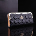 2017 Luxury Vintage Patent Leather Women Long Wallet Female Slim Clutch Wristlet Thin Purse Credit Card Holder Dollar Cuzdan Bag