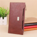 2018 Luxury Genuine Leather Women Long Slim Wallet Zipper Female Purse Brand Clutch Phone Coin Photo Credit Card Holder Wristlet