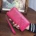 AOEO Embossing Leaves Ladies Wallet Women With Split Leather Purse For Girls Handbag Coin Money Bag Wristlet Slim Wallets Female