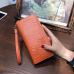 AOEO Ladies Embossing Wallet Female With Genuine Leather Wristlet Card & Id Holders Money Purse For Womens Wallets And Purses