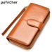 Hot Selling Many Departments Women Wallet High Quality Wristlet Clutch Wallet Female Card Holder Leather Ladies Long Purses