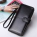 Hot Selling Many Departments Women Wallet High Quality Wristlet Clutch Wallet Female Card Holder Leather Ladies Long Purses