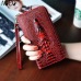 Ladies leather wallets 3D crocodile alligator women purse clutch Long Female Wristlet coin purse Phone Pocket Handy Girls Wallet