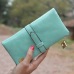 Woman wallet Long Fashion Luxury Brand  frosted Leather purse Female Coin Purse Wallet Women Card Holder Wristlet Money Bag