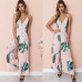 2018 Fashion Women Jumpsuit Sleeveless Striped Jumpsuit Summer Romper Wide Leg Trousers Womens V-neck Casual Clubwear Outfits