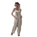 2018 New Womens Casual Loose Linen Pants Cotton Jumpsuit Strap Harem Trousers Overalls Overalls Loose Harem Pants Trousers