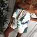 2019 Summer Jumpsuit Women Slash Neck Striped Ruffle Body Femme Print Playsuit Sexy Overalls For Ladies Rompers Beach Bodysuit