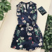 Amolapha Women Vintage Flora Printed Turn Down Collar Playsuits Buckle Sashes Waist Short Jumpsuit