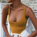 Articat Knitted Sexy Summer Bodysuit Women Top White Sleeveless Bodycon Rompers Womens Jumpsuit Casual Skinny Playsuit Body Suit