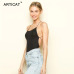 Articat Sexy Lace Up Backless Bodysuit Women Cross Bandage Bodycon Jumpsuits Summer Romper Casual Body Suit Women Tops Overalls