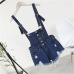 CbuCyi New Vogue Women Denim Playsuits Salopette Straps Cotton Short Romper Loose Casual Overalls Shorts Rompers Ladies Playsuit