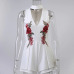 Conmoto Summer Elegant V Neck Floral Women Playsuit Sleeveless White Jumpsuits Rompers Casual Beach Overall Embroidery Plus Size