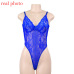 Cryptographic Fashion Neon Sheer Lace Bodysuit Backless Transparent Mesh Bow Sexy Women Jumpsuit Straps bodysuits High-Cut Sale