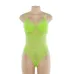 Cryptographic Fashion mesh lace bodysuit sexy body women spaghetti strap transparent jumpsuit 2019 hot teddy bodysuits bralette