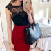 Dear-Lover Bodysuit Women Sexy Black Lace High Neck Cut Out Back Bodycon Jumpsuits Romper Combinaison Shorts Playsuits LC32050