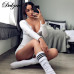 Dulzura 2019 new spring women playtsuit velvet long sleeve bodycon white warm festival Christmas rompers jumpsuit one piece body