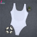 Gagaopt 2018 Summer Backless Bodysuit Women 95% Cotton Sexy Bodysuit White/Black Sleeveless Bodysuit Jumpsuit Overalls