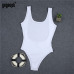 Gagaopt 2018 Summer Backless Bodysuit Women 95% Cotton Sexy Bodysuit White/Black Sleeveless Bodysuit Jumpsuit Overalls