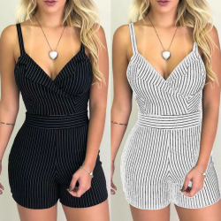 Hirigin New 2019 Fashion Women's Jumpsuit Sexy Women Boho Playsuit Women Jumpsuit Rompers Summer Beach Casual Women Clothes S-XL