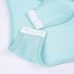 InstaHot Mint Green Deep V Neck Bling Bodysuits Women Elastic Sexy Silver Long Sleeve Tops Fashion Female Autumn Winter Playsuit