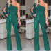 Jumpsuits for women 2018 fashion Womens rompers Party Clubwear Playsuit Jumpsuit Wide Leg One Shoulder Long Trousers Pants