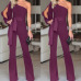 Jumpsuits for women 2018 fashion Womens rompers Party Clubwear Playsuit Jumpsuit Wide Leg One Shoulder Long Trousers Pants