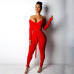 NATTEMAID Sweater Knitted Jumpsuits For Women 2018 Winter Rompers Womens Jumpsuit Off Shoulder Long Sleeve Bodycon Sexy Jumpsuit