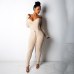 NATTEMAID Sweater Knitted Jumpsuits For Women 2018 Winter Rompers Womens Jumpsuit Off Shoulder Long Sleeve Bodycon Sexy Jumpsuit