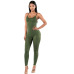 New 2019 Summer Fashion Tight-fitting Cute Multicolor Women Rompers Spaghetti Strap Halter Solid Bodycon Women Jumpsuits