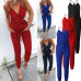 New Arrival Sexy Spaghetti Cross Strap Lace Up Jumpsuits Summer Women V Neck Solid Casual Sleeveless Pockets Long Romper  Female