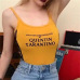 QUENTIN TARANTINO Women Bodysuit Summer Black Yellow Overalls Sexy Slim Sleeveless Bandage Body Halter Cami Bodycon Body Suit