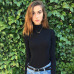 Rapwriter Sexy Solid Color Turtleneck Skinny Bodysuits Women 2018 New Autumn Winter Keep Warm Long Sleeve Bodycon Sheer Bodysuit