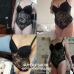 SEBOWEL Black/White Lace Bodysuit Women Summer Sexy See Through Skinny Body Jumpsuit Femme Romper Combinaison Shorts Playsuits